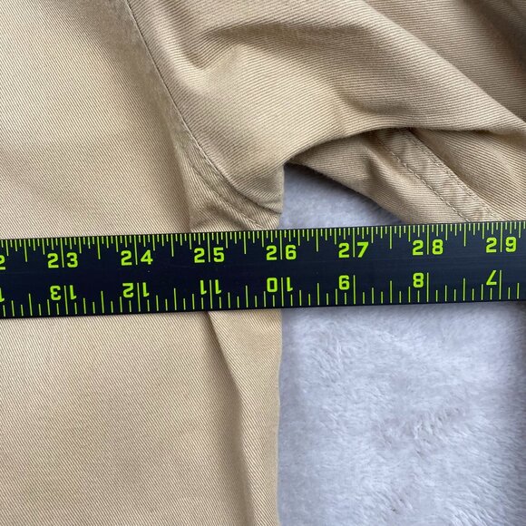 BMW Embroidered Shirt Large Tan UltraClub Button-Down 100% Cotton BMW Casual - Picture 4 of 10